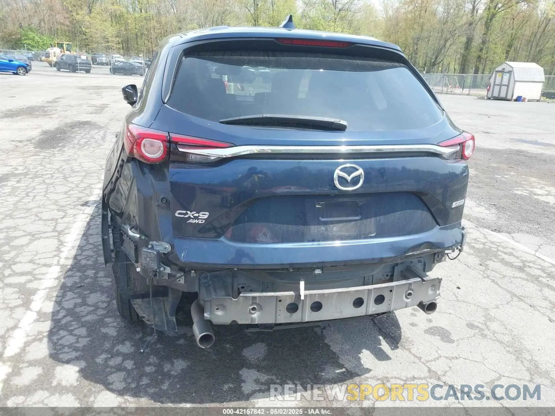 6 fotografías del automóvil dañado JM3TCBCY6K0331905 MAZDA CX-9 2019