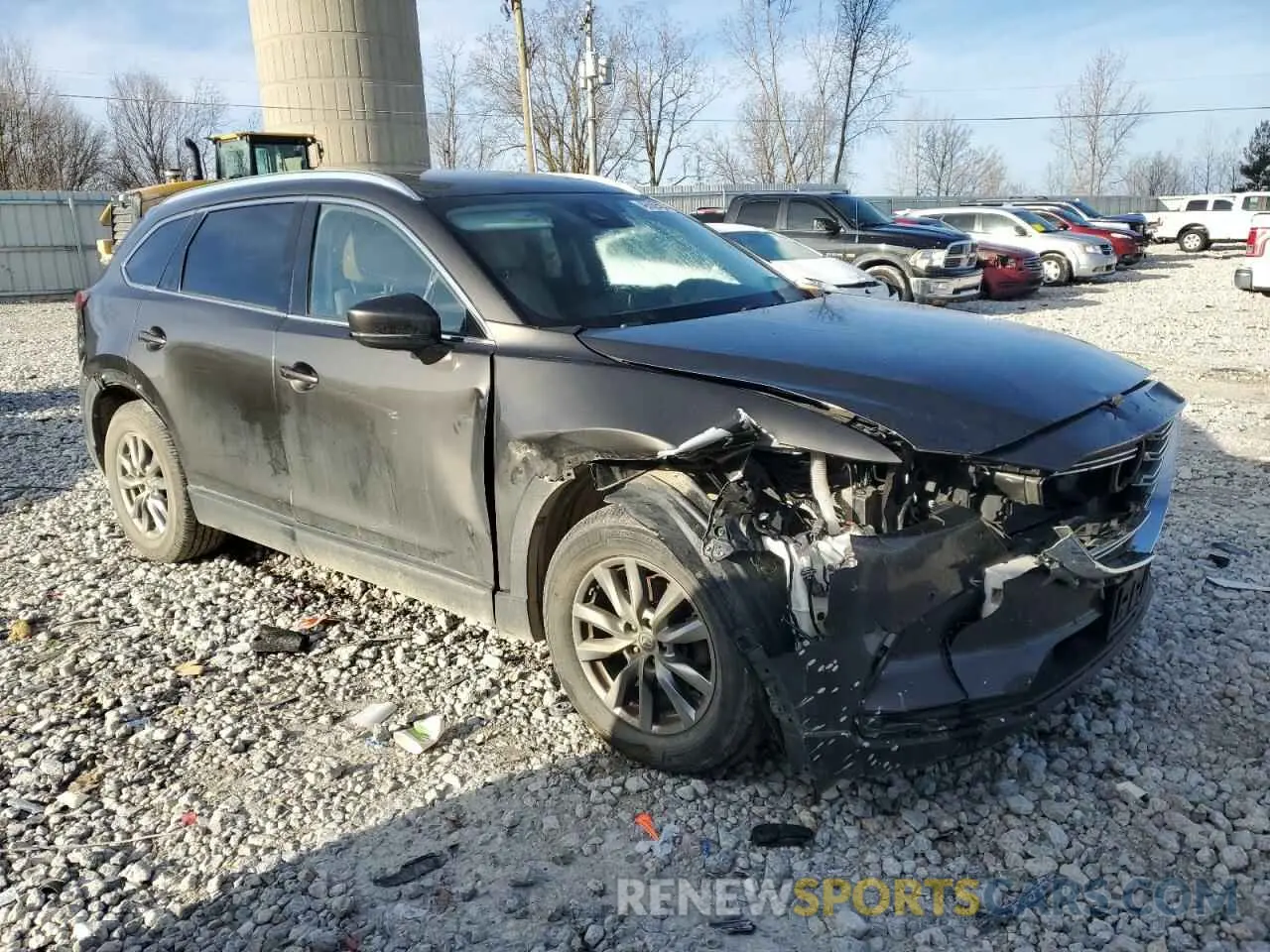 4 fotografías del automóvil dañado JM3TCBCY7K0328561 MAZDA CX-9 2019