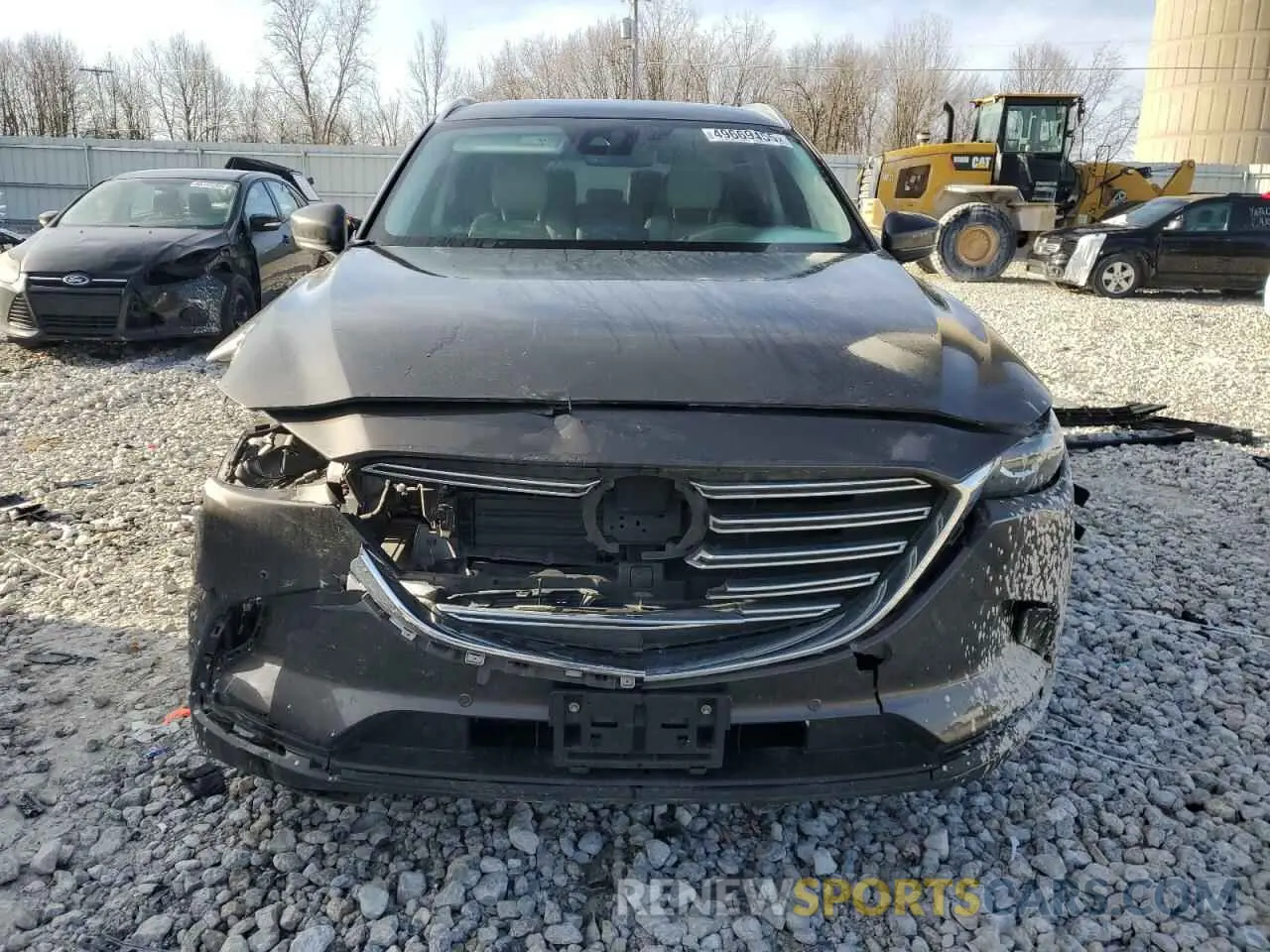 5 fotografías del automóvil dañado JM3TCBCY7K0328561 MAZDA CX-9 2019
