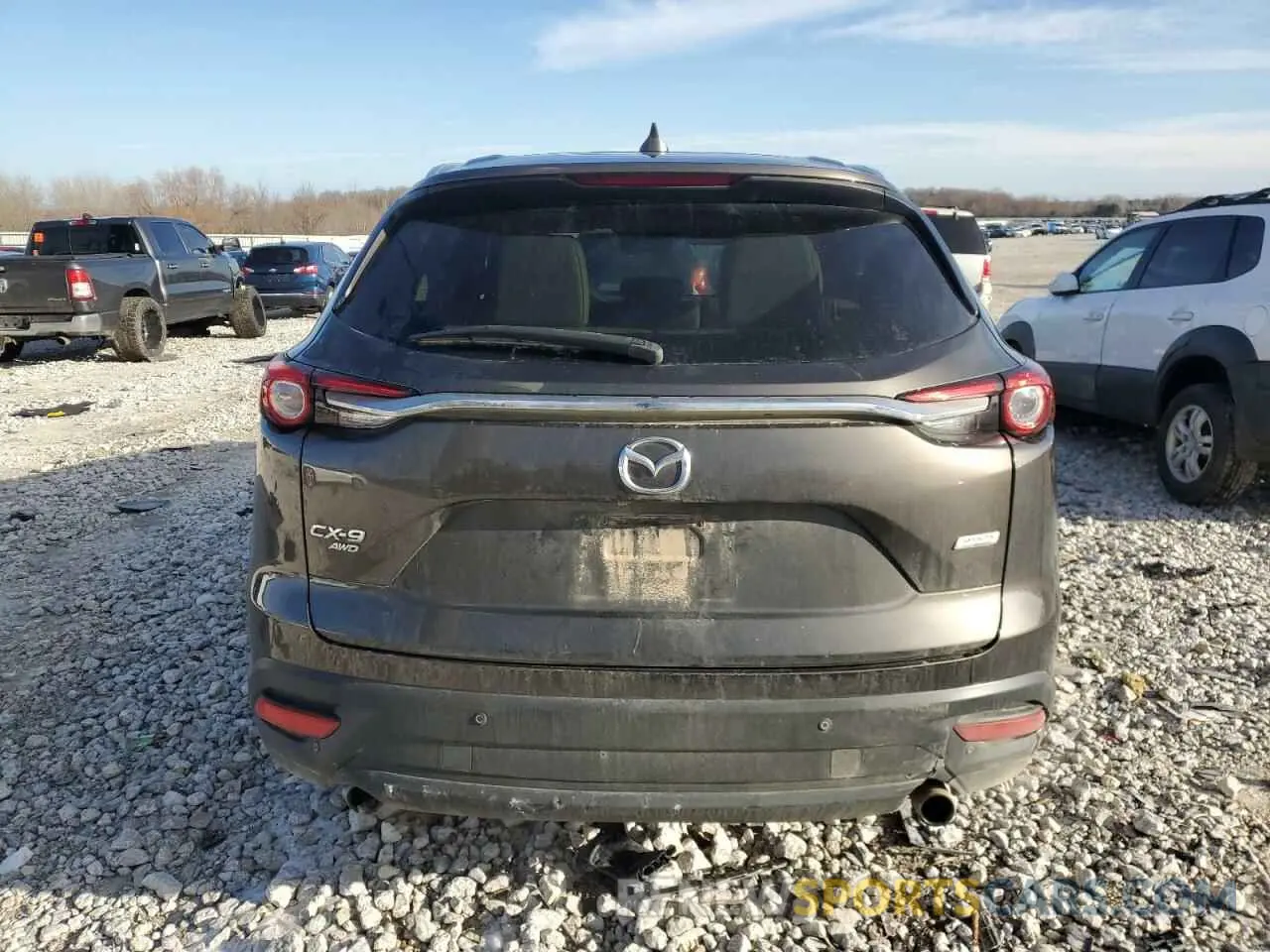 6 fotografías del automóvil dañado JM3TCBCY7K0328561 MAZDA CX-9 2019