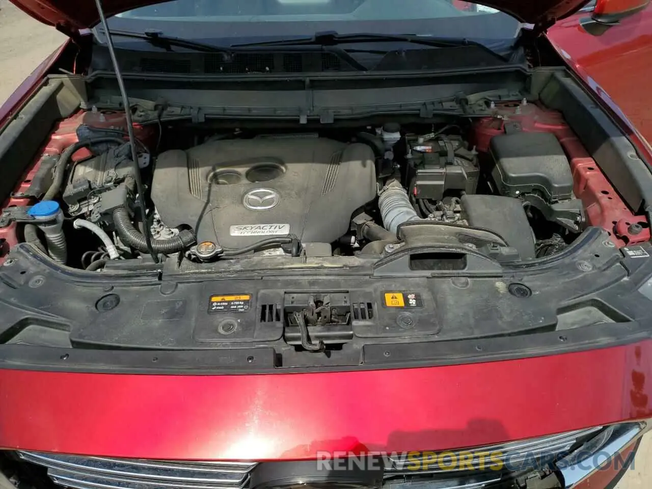 12 fotografías del automóvil dañado JM3TCBCY8K0326396 MAZDA CX-9 2019