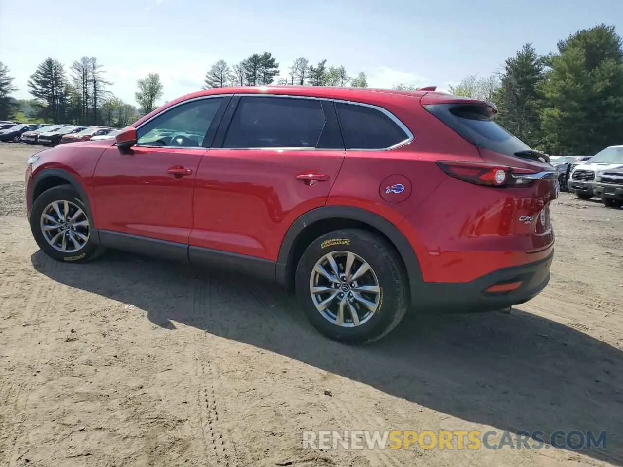 2 fotografías del automóvil dañado JM3TCBCY8K0326396 MAZDA CX-9 2019