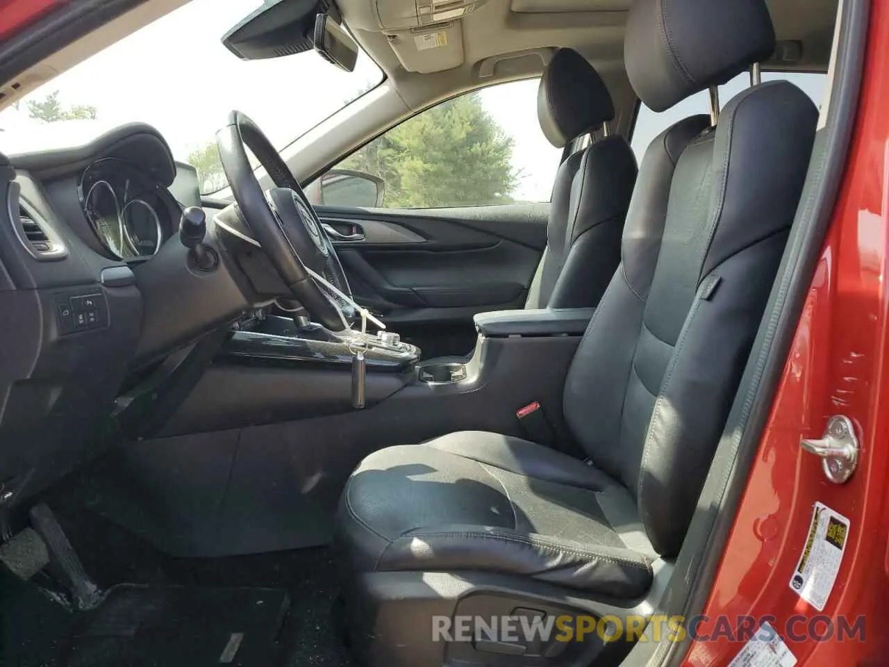 7 fotografías del automóvil dañado JM3TCBCY8K0326396 MAZDA CX-9 2019