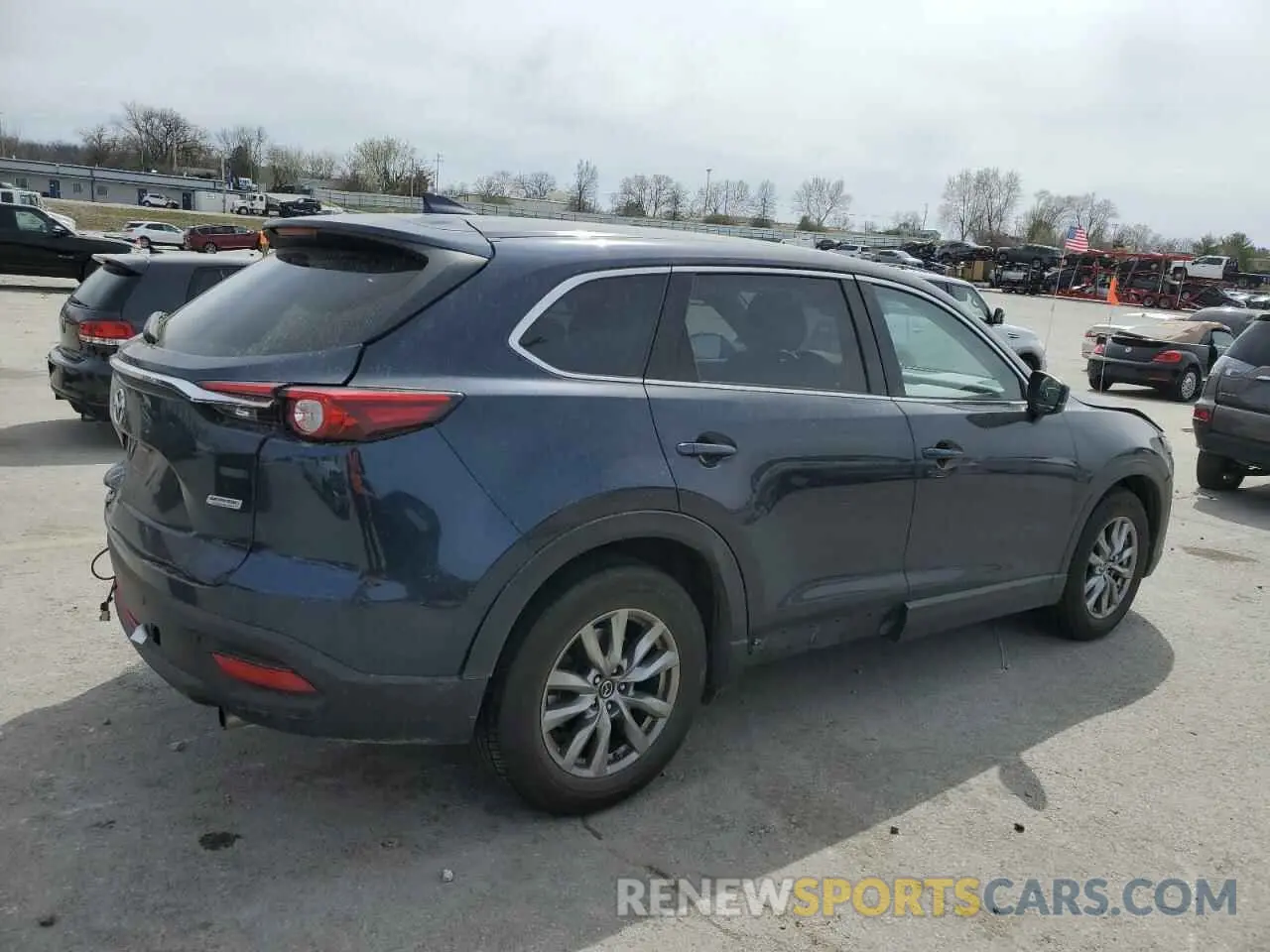3 fotografías del automóvil dañado JM3TCBCY9K0302348 MAZDA CX-9 2019