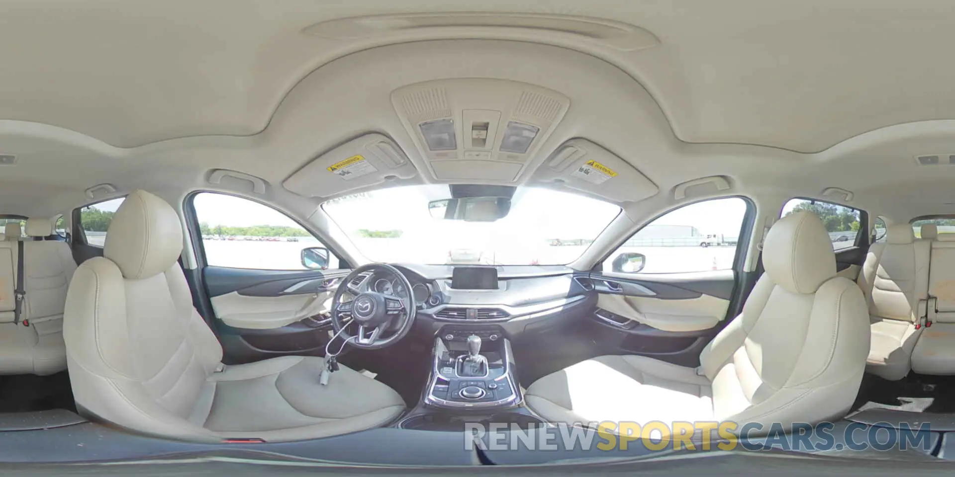 15 fotografías del automóvil dañado JM3TCBCY9K0305038 MAZDA CX-9 2019