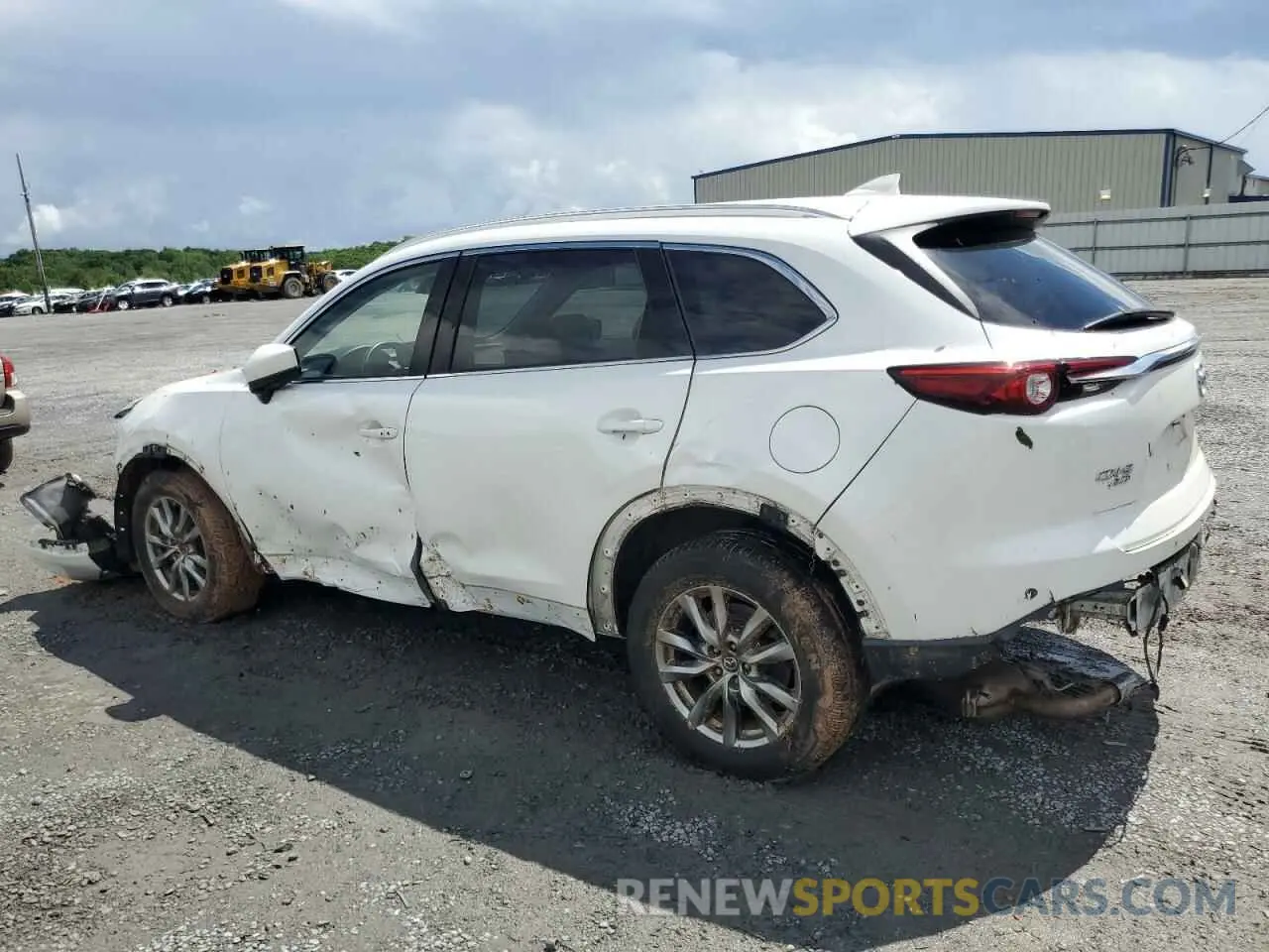 2 fotografías del automóvil dañado JM3TCBCY9K0305038 MAZDA CX-9 2019