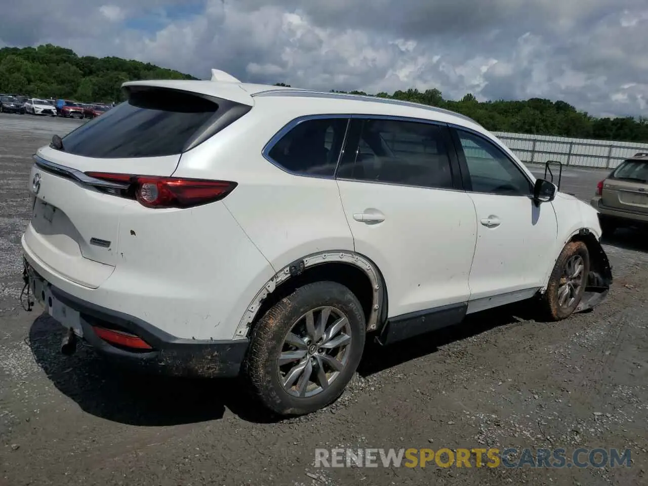 3 fotografías del automóvil dañado JM3TCBCY9K0305038 MAZDA CX-9 2019