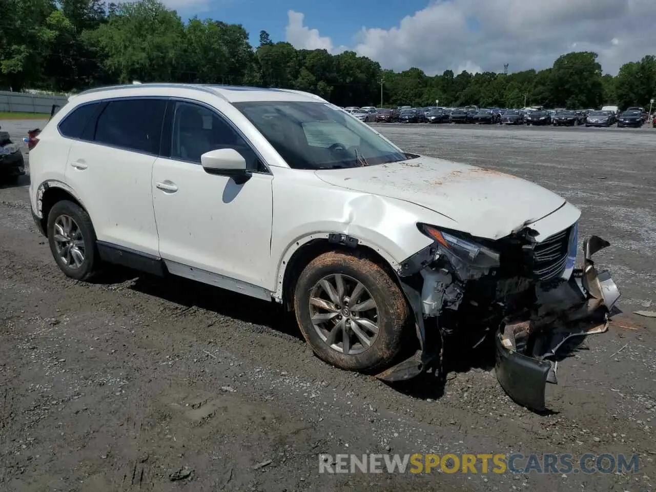 4 fotografías del automóvil dañado JM3TCBCY9K0305038 MAZDA CX-9 2019