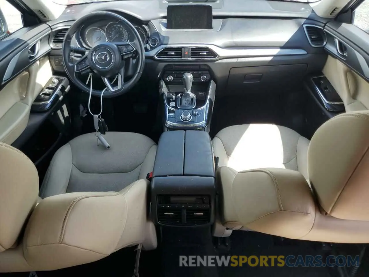 8 fotografías del automóvil dañado JM3TCBCY9K0305038 MAZDA CX-9 2019