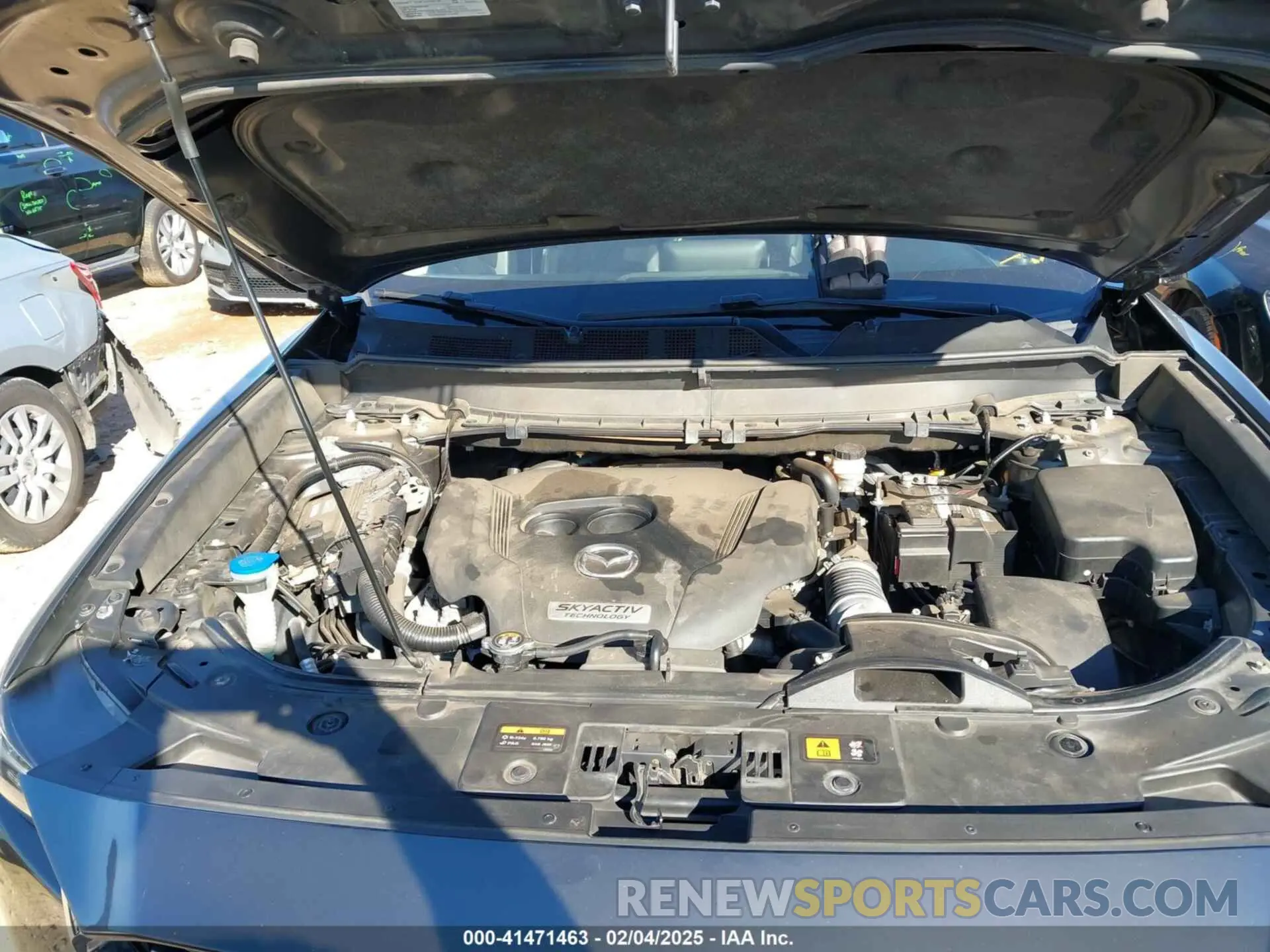 10 fotografías del automóvil dañado JM3TCBCYXK0310104 MAZDA CX-9 2019