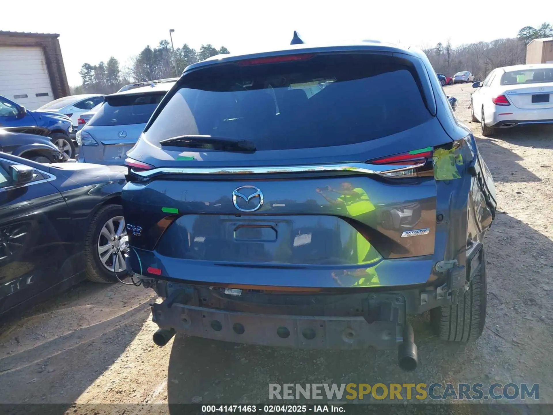 17 fotografías del automóvil dañado JM3TCBCYXK0310104 MAZDA CX-9 2019