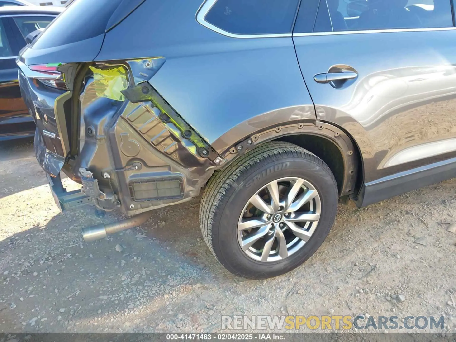 19 fotografías del automóvil dañado JM3TCBCYXK0310104 MAZDA CX-9 2019