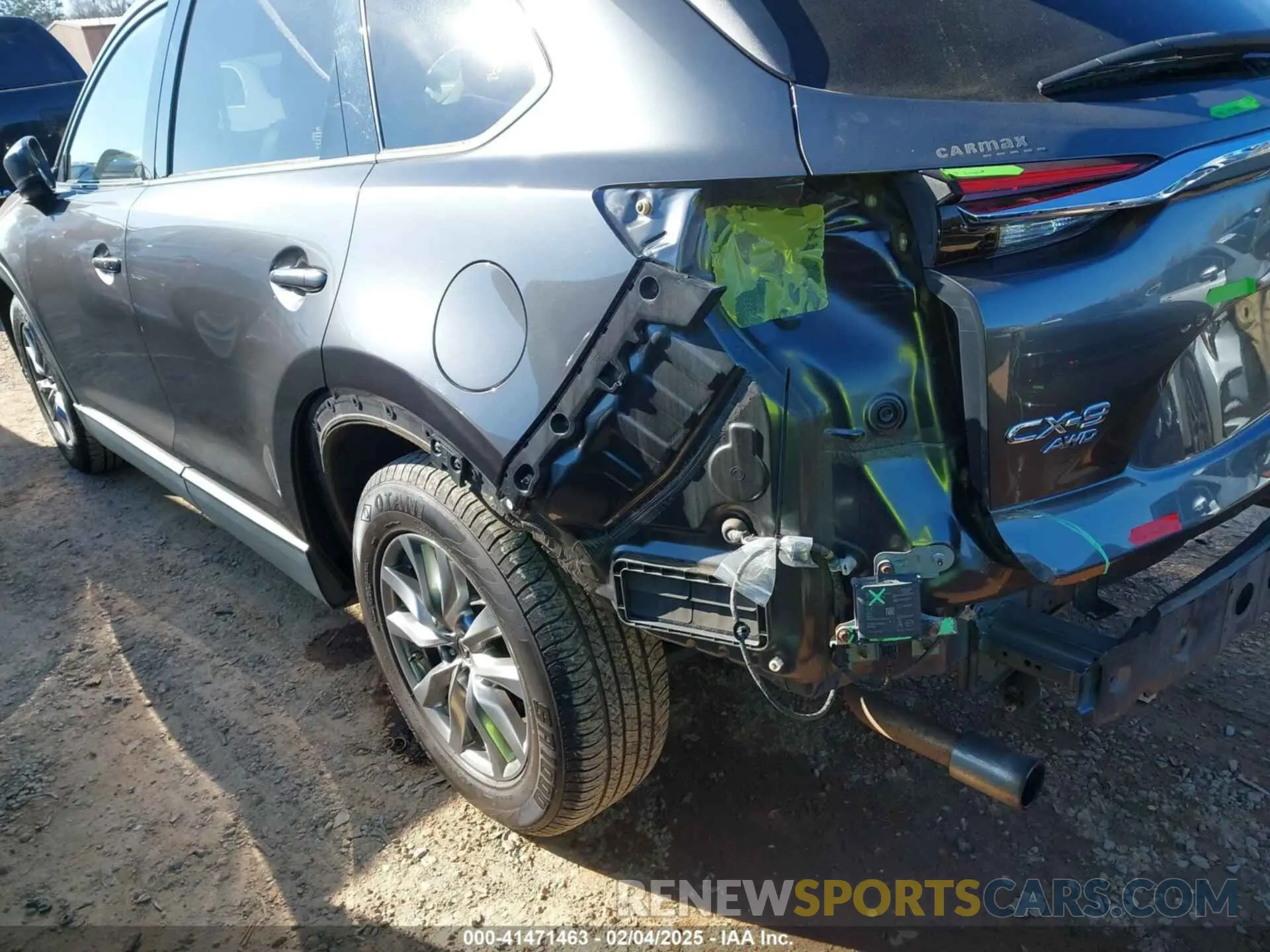 20 fotografías del automóvil dañado JM3TCBCYXK0310104 MAZDA CX-9 2019
