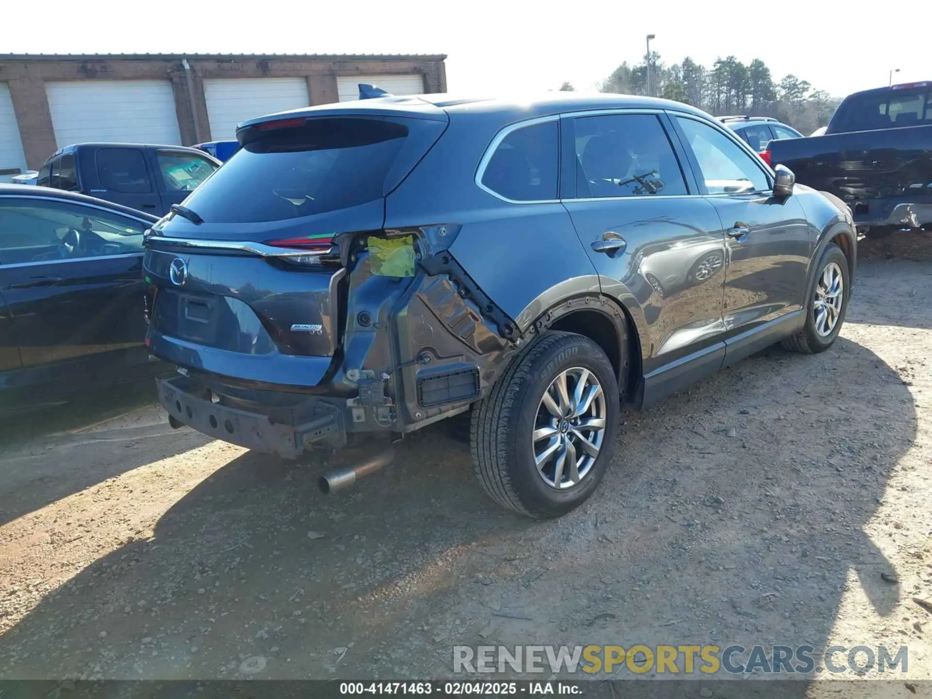 4 fotografías del automóvil dañado JM3TCBCYXK0310104 MAZDA CX-9 2019