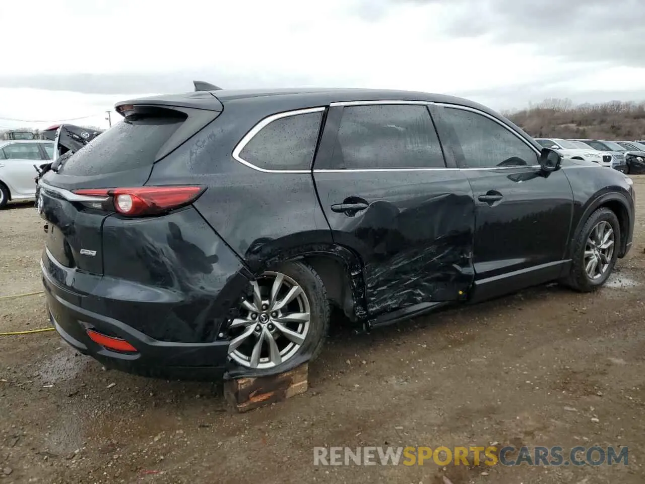 3 fotografías del automóvil dañado JM3TCBCYXK0310913 MAZDA CX-9 2019