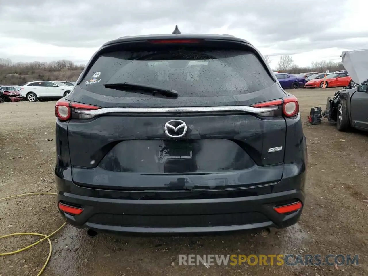 6 fotografías del automóvil dañado JM3TCBCYXK0310913 MAZDA CX-9 2019