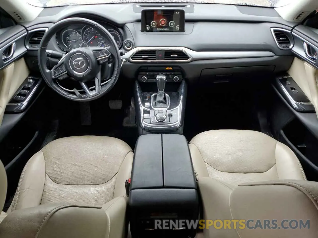 8 fotografías del automóvil dañado JM3TCBCYXK0310913 MAZDA CX-9 2019