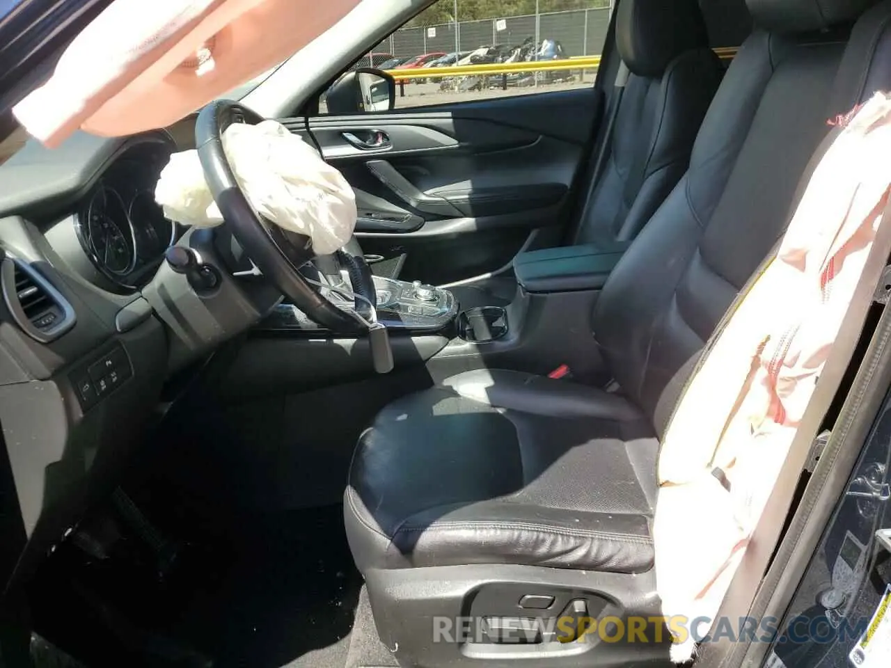 7 fotografías del automóvil dañado JM3TCBCYXK0326657 MAZDA CX-9 2019