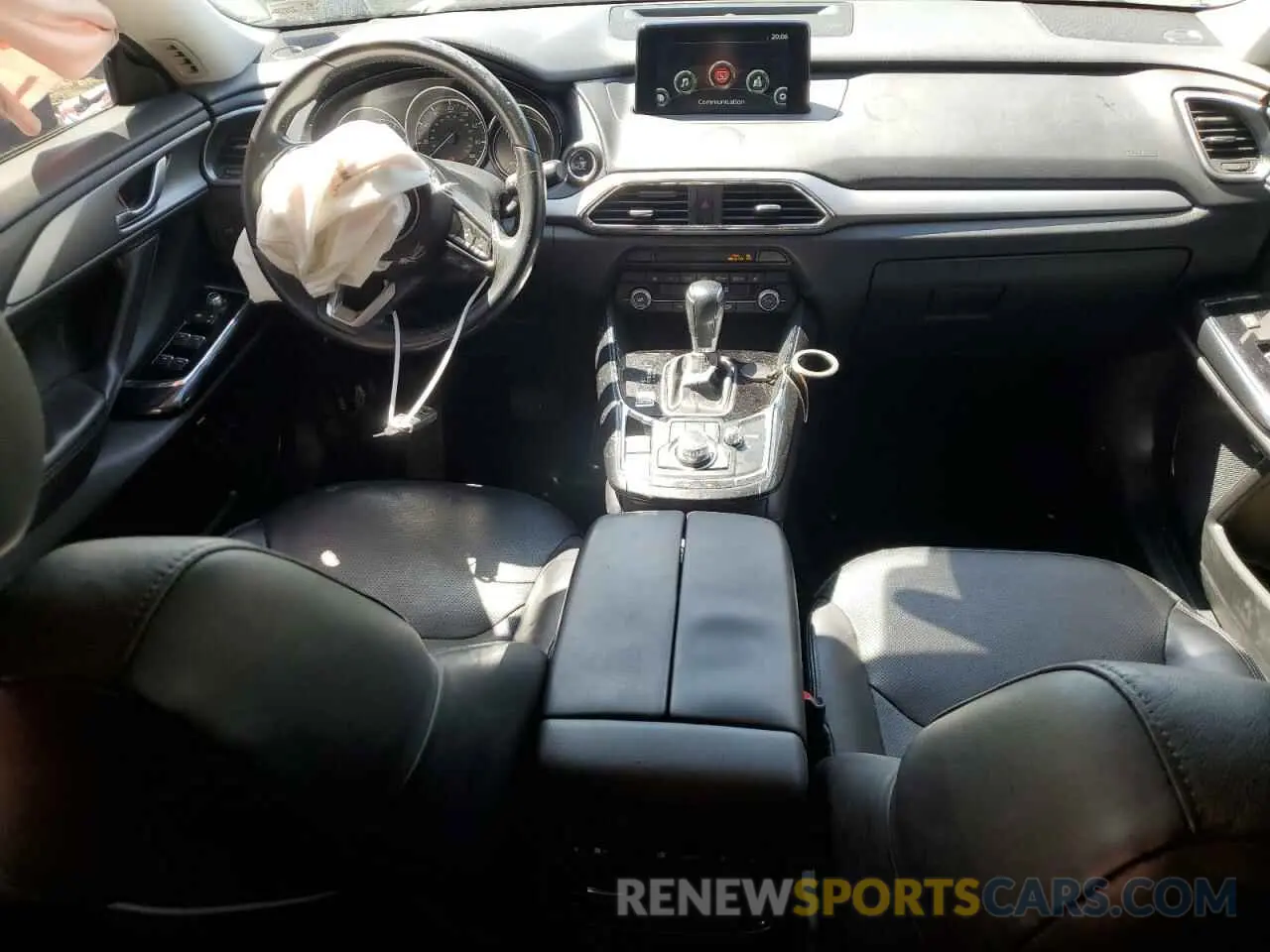 8 fotografías del automóvil dañado JM3TCBCYXK0326657 MAZDA CX-9 2019