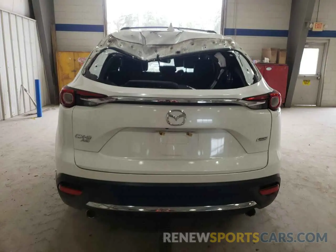 6 fotografías del automóvil dañado JM3TCBDY2K0313173 MAZDA CX-9 2019