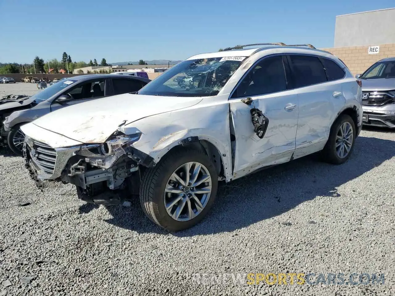 1 fotografías del automóvil dañado JM3TCBDY4K0303079 MAZDA CX-9 2019