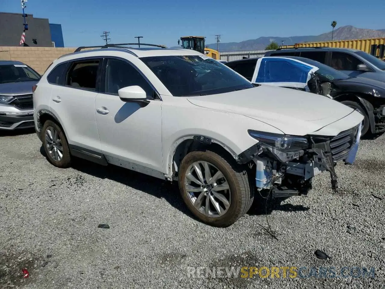 4 fotografías del automóvil dañado JM3TCBDY4K0303079 MAZDA CX-9 2019