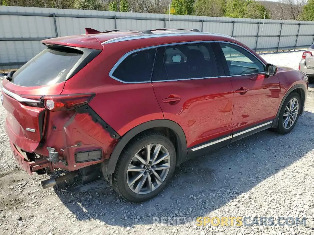 3 fotografías del automóvil dañado JM3TCBDY6K0326394 MAZDA CX-9 2019