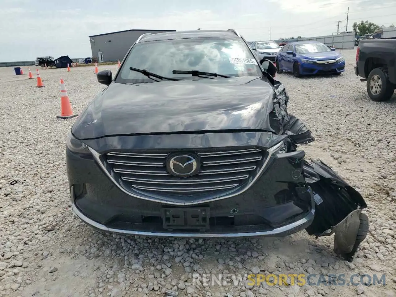 5 fotografías del automóvil dañado JM3TCBDY8K0303103 MAZDA CX-9 2019