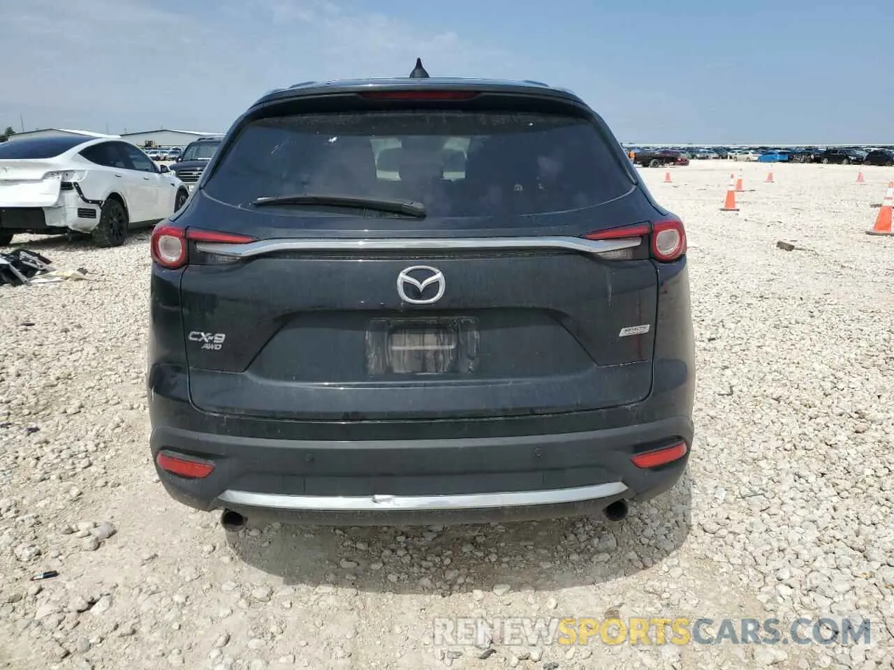 6 fotografías del automóvil dañado JM3TCBDY8K0303103 MAZDA CX-9 2019