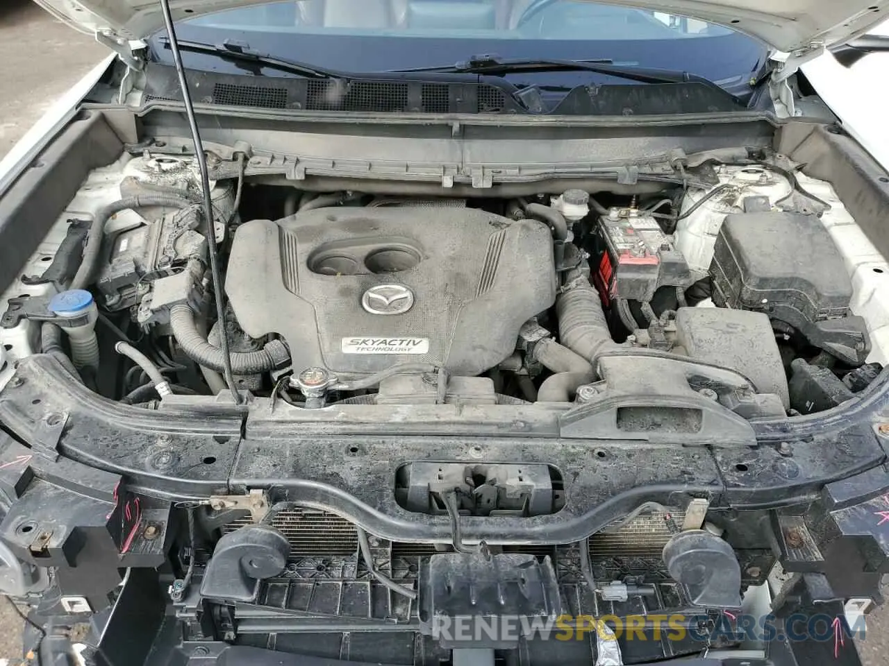 12 fotografías del automóvil dañado JM3TCBEY3K0316775 MAZDA CX-9 2019