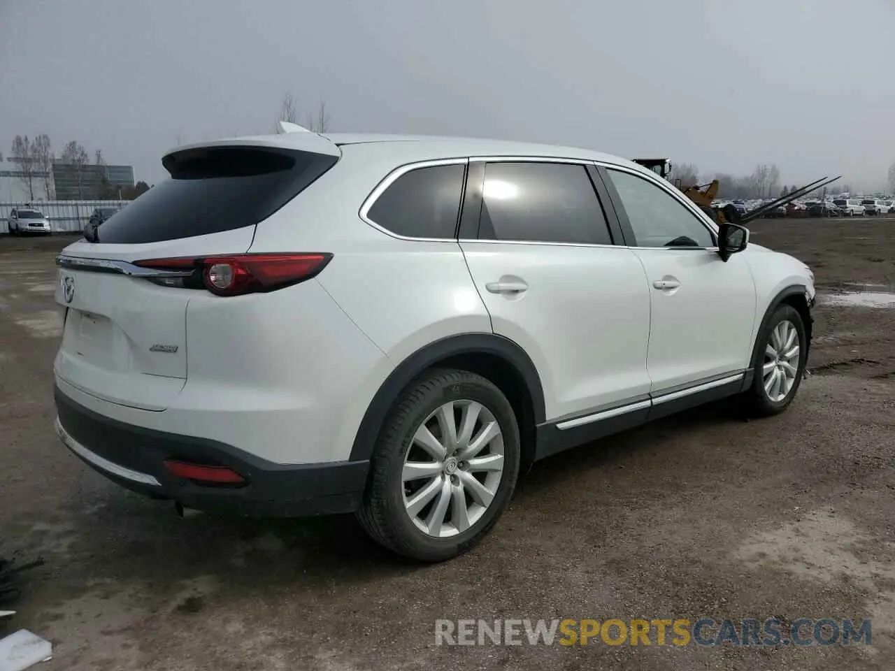 3 fotografías del automóvil dañado JM3TCBEY3K0316775 MAZDA CX-9 2019
