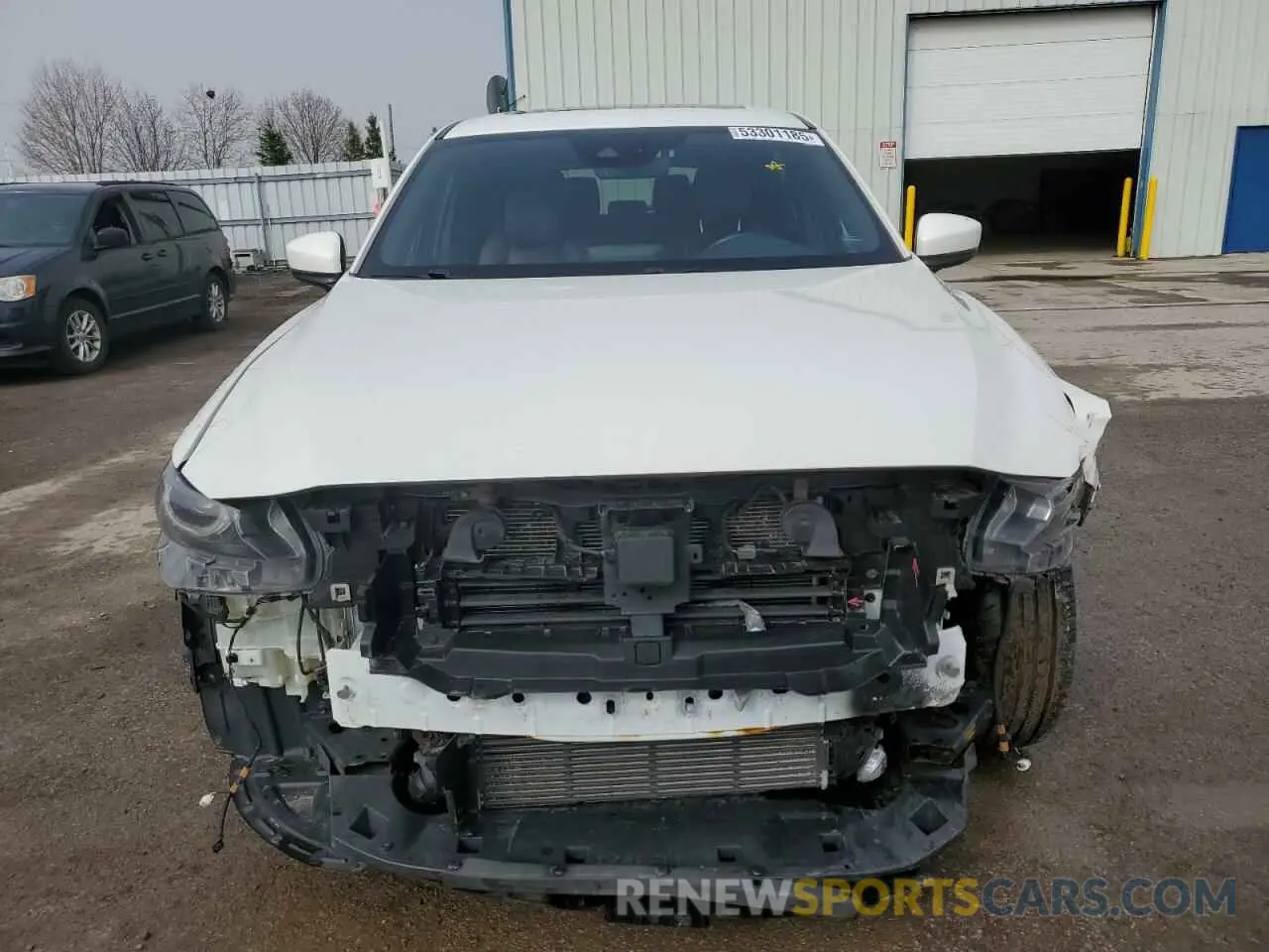 5 fotografías del automóvil dañado JM3TCBEY3K0316775 MAZDA CX-9 2019