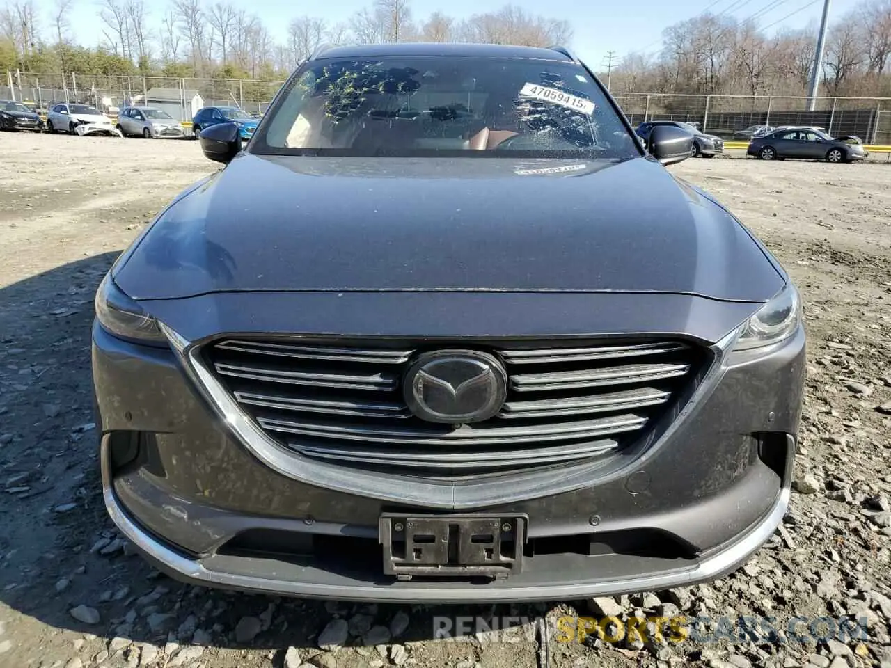 5 fotografías del automóvil dañado JM3TCBEY5K0327681 MAZDA CX-9 2019