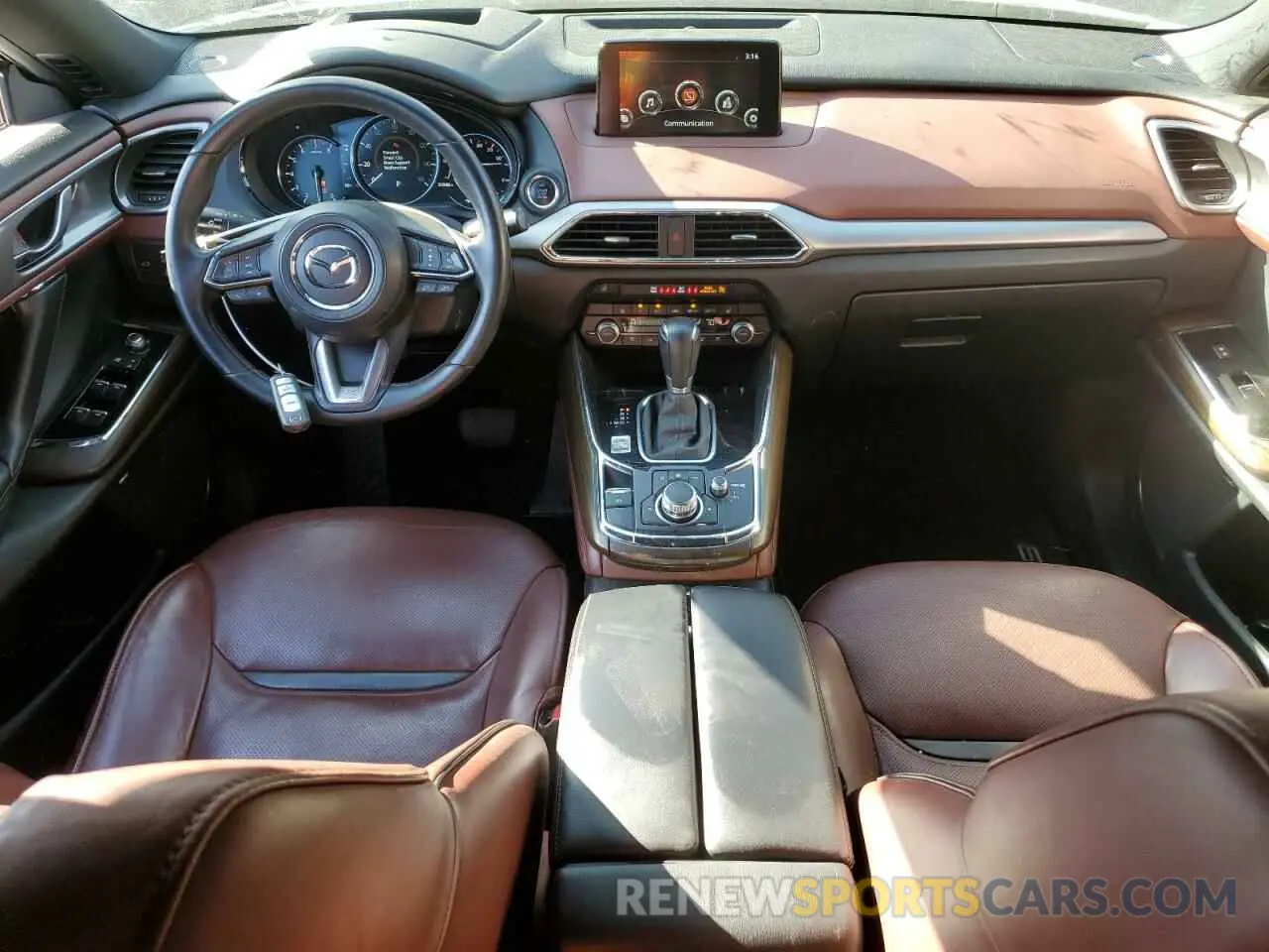 8 fotografías del automóvil dañado JM3TCBEY5K0327681 MAZDA CX-9 2019