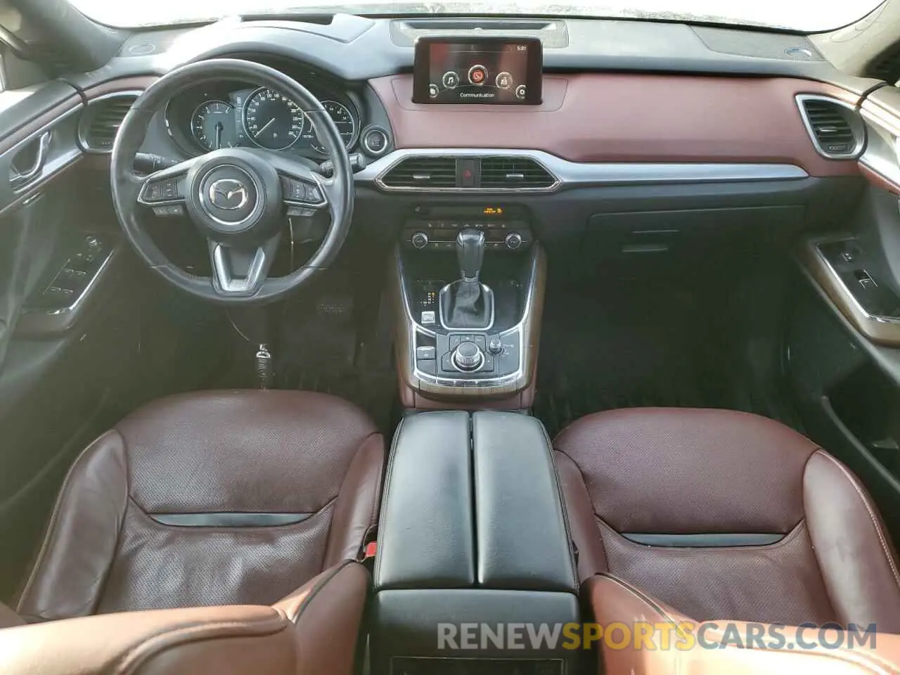 8 fotografías del automóvil dañado JM3TCBEY6K0310047 MAZDA CX-9 2019