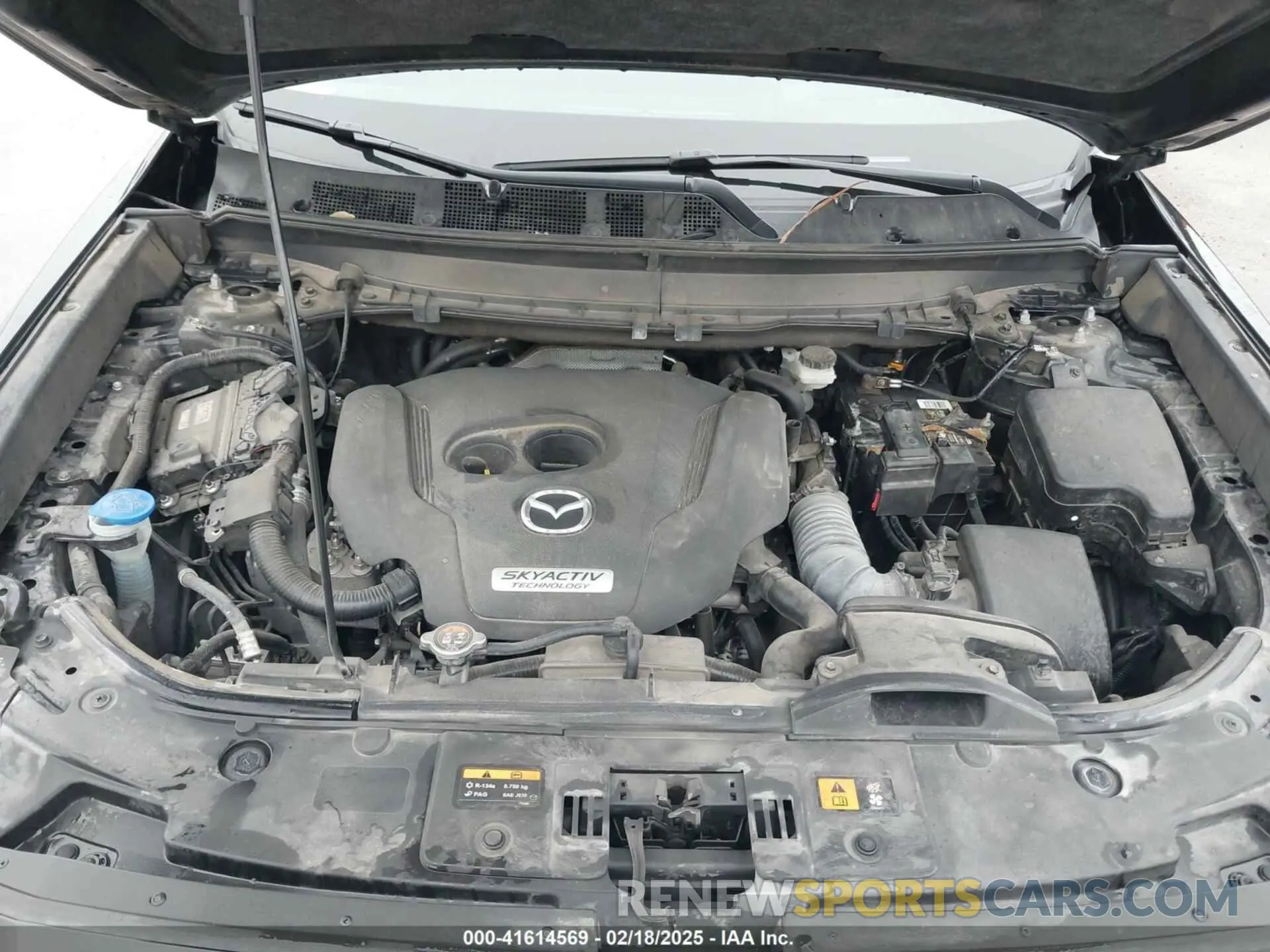 10 fotografías del automóvil dañado JM3TCBEY7K0325253 MAZDA CX-9 2019