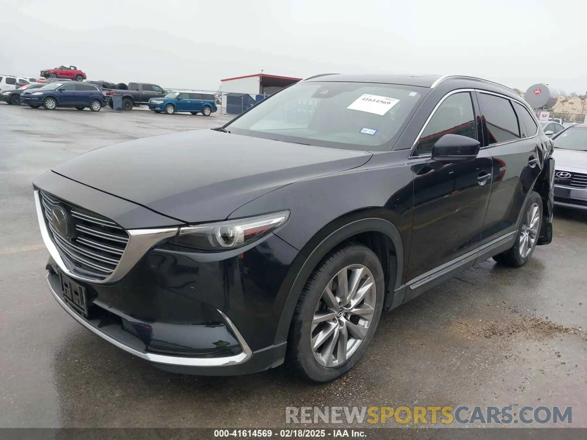 2 fotografías del automóvil dañado JM3TCBEY7K0325253 MAZDA CX-9 2019