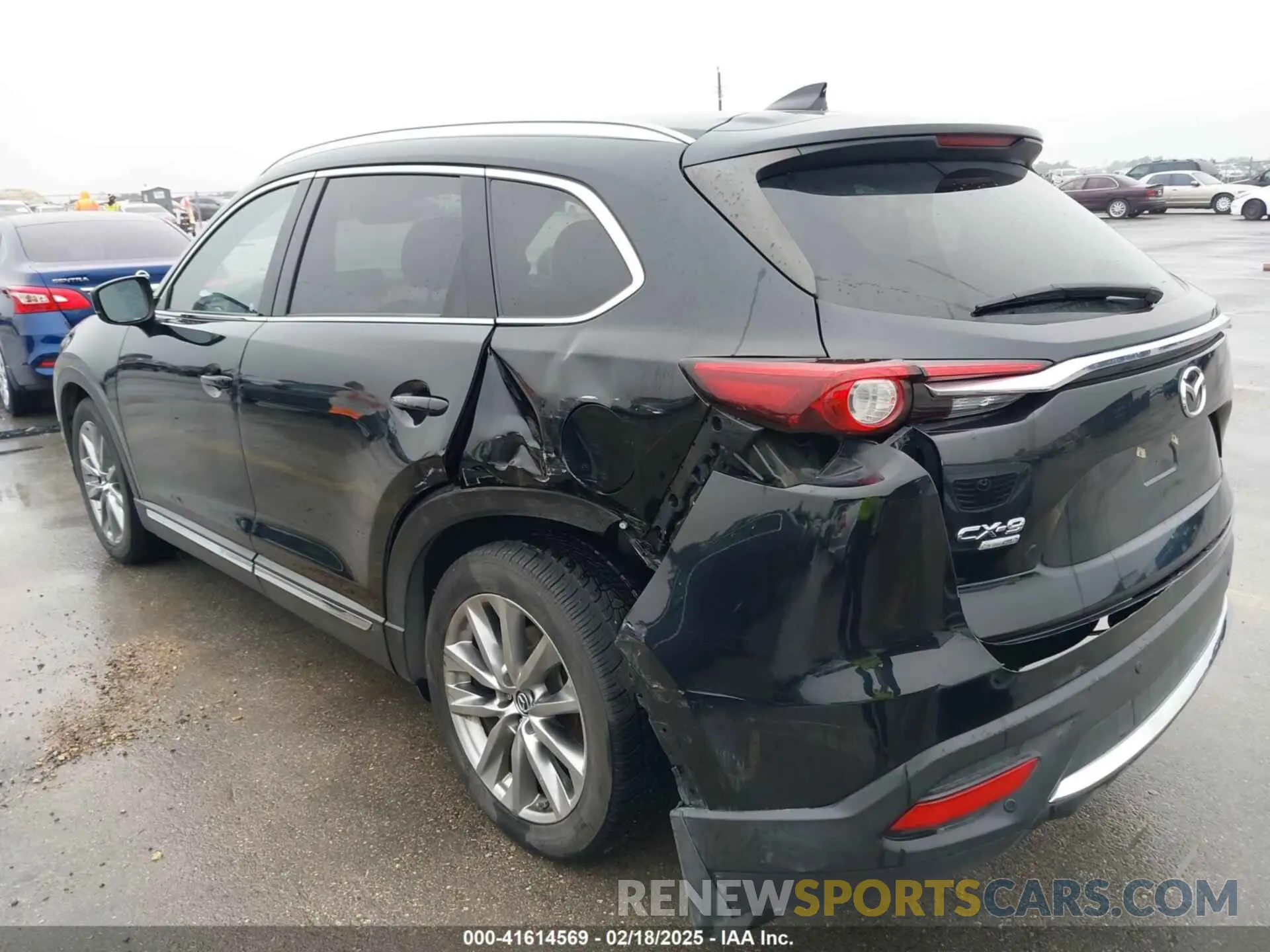 3 fotografías del automóvil dañado JM3TCBEY7K0325253 MAZDA CX-9 2019