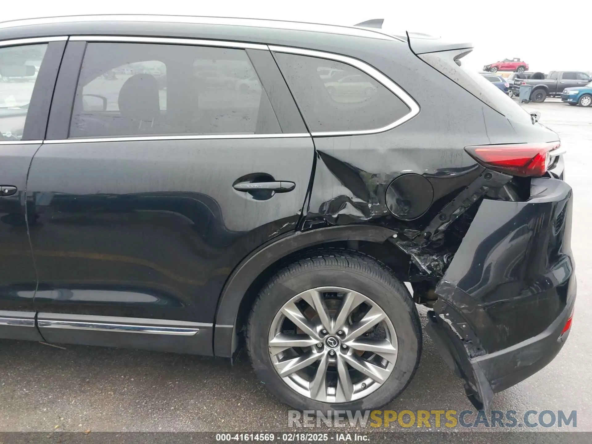 6 fotografías del automóvil dañado JM3TCBEY7K0325253 MAZDA CX-9 2019
