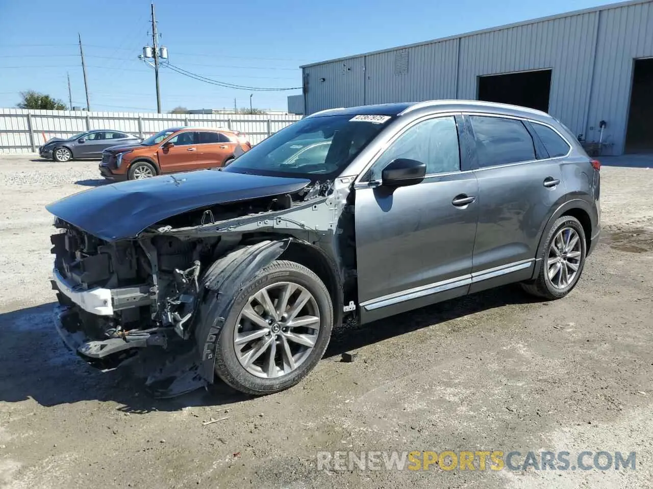 1 fotografías del automóvil dañado JM3TCBEY8K0322832 MAZDA CX-9 2019