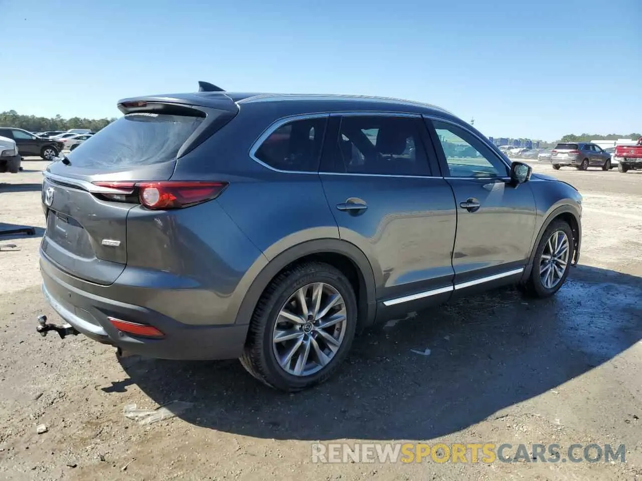 3 fotografías del automóvil dañado JM3TCBEY8K0322832 MAZDA CX-9 2019