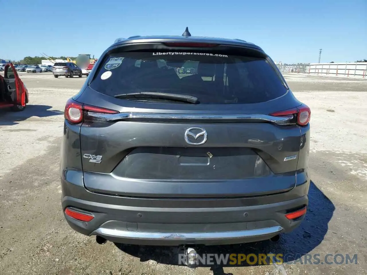 6 fotografías del automóvil dañado JM3TCBEY8K0322832 MAZDA CX-9 2019