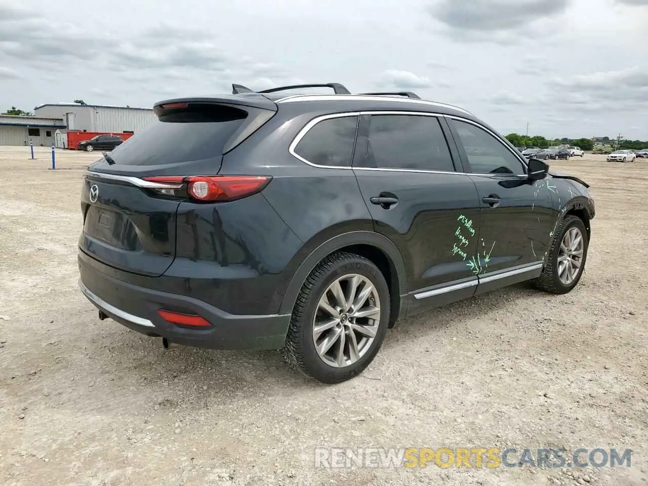 3 fotografías del automóvil dañado JM3TCBEY8K0336746 MAZDA CX-9 2019