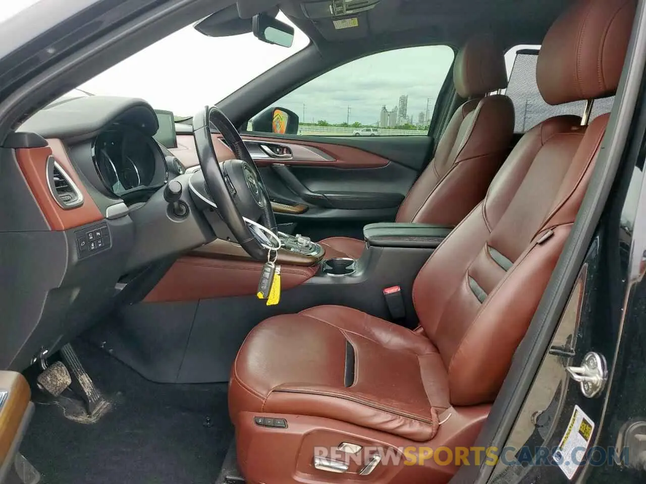 7 fotografías del automóvil dañado JM3TCBEY8K0336746 MAZDA CX-9 2019