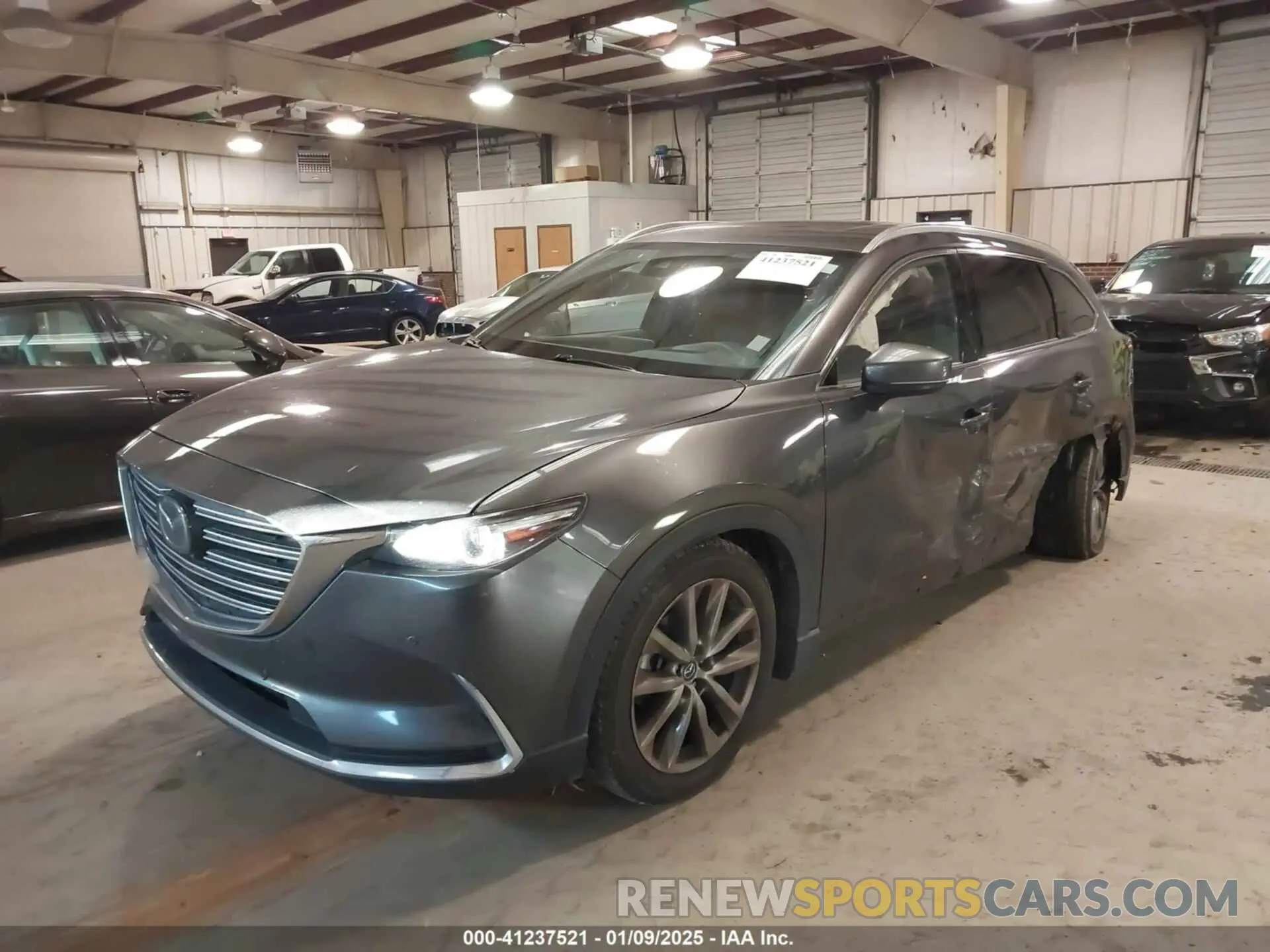 2 fotografías del automóvil dañado JM3TCBEYXK0319270 MAZDA CX-9 2019