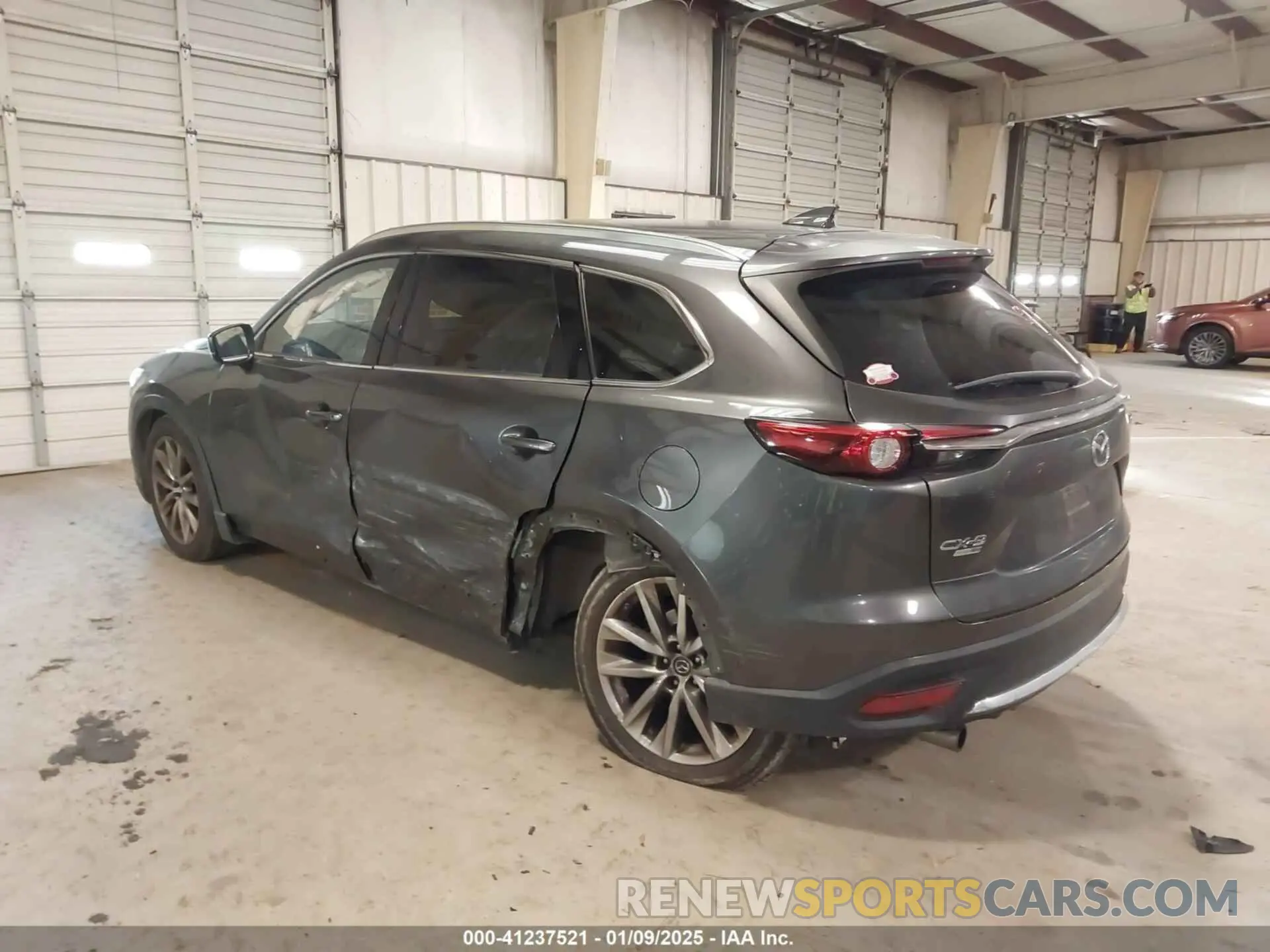 3 fotografías del automóvil dañado JM3TCBEYXK0319270 MAZDA CX-9 2019