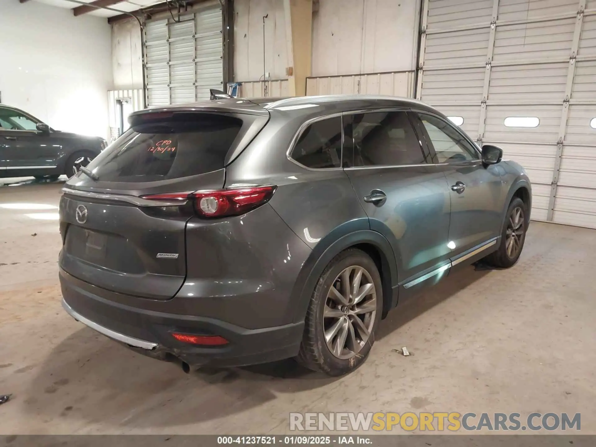 4 fotografías del automóvil dañado JM3TCBEYXK0319270 MAZDA CX-9 2019