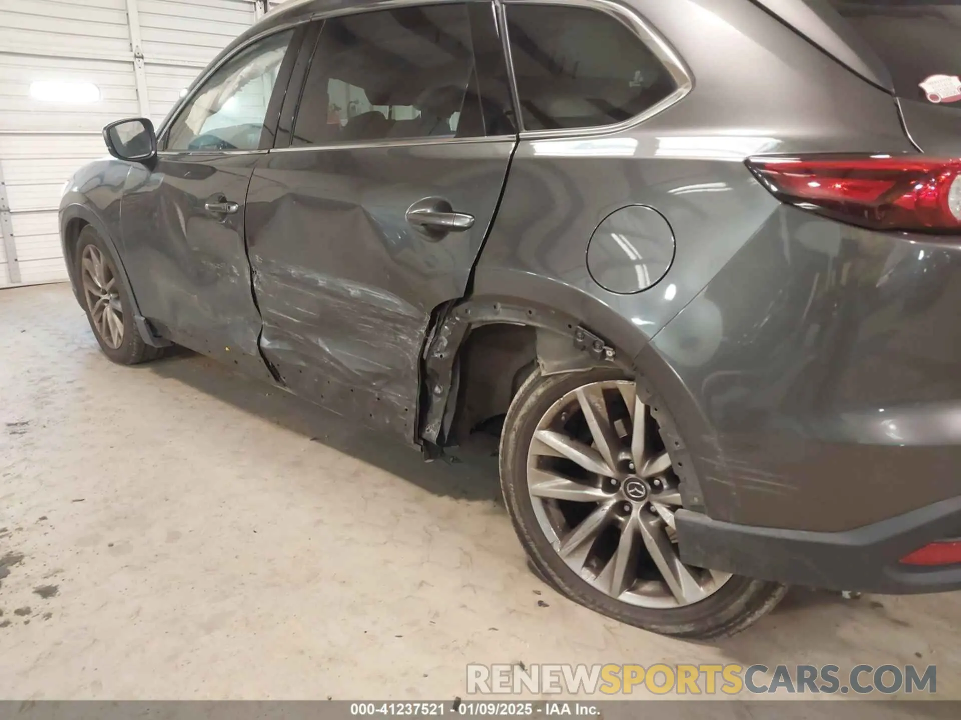 6 fotografías del automóvil dañado JM3TCBEYXK0319270 MAZDA CX-9 2019