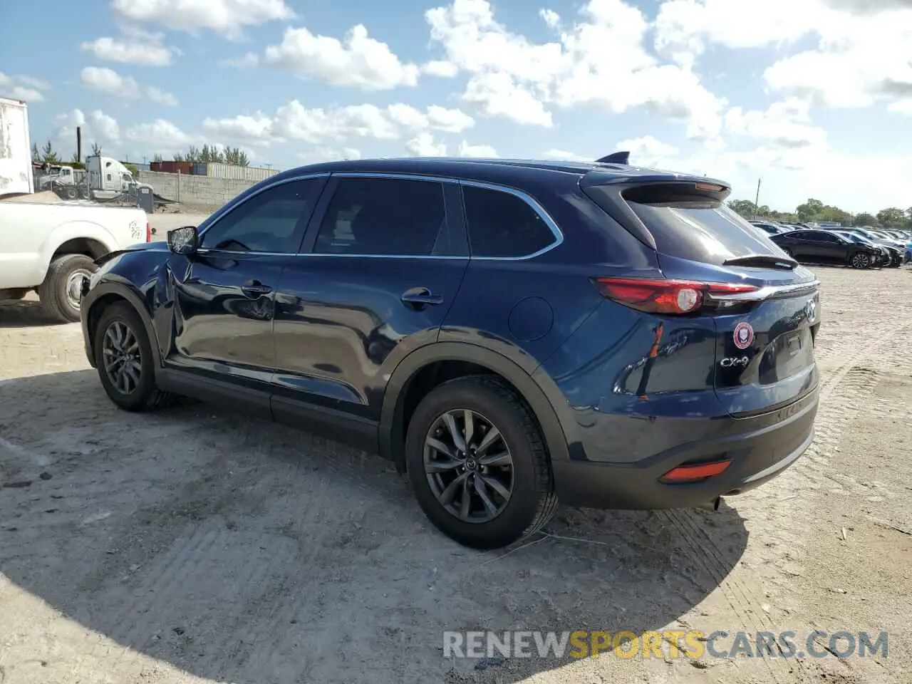 2 fotografías del automóvil dañado JM3TCABY2L0415202 MAZDA CX-9 2020