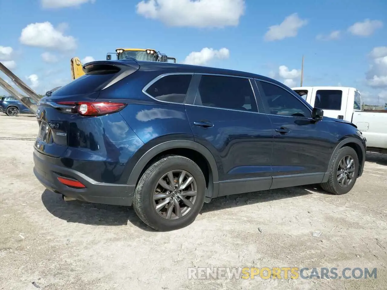 3 fotografías del automóvil dañado JM3TCABY2L0415202 MAZDA CX-9 2020